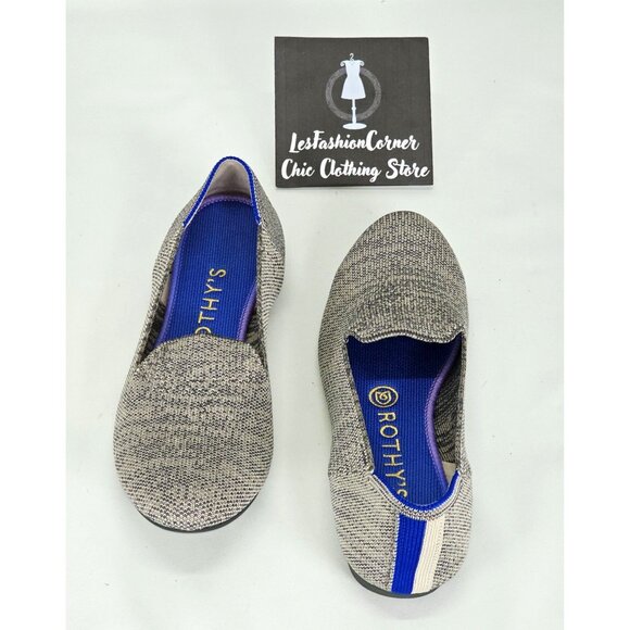 Rothy's Women's Grey Round Toe Slip On Flat Shoes Size 7.5 1996 - Picture 8 of 15